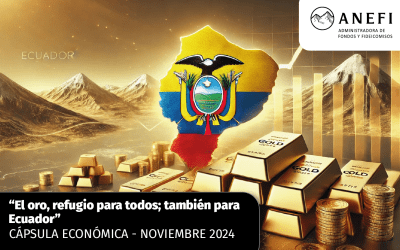 El oro, refugio para todos; también para Ecuador